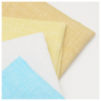 Tissu de canapé en lin grossier personnalisé, tissu en coton et lin pour nappe, coussin, housse de voiture, tissu en lin doux