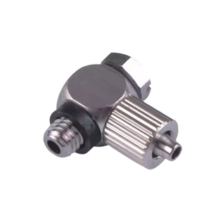 Manguera de presión de aire mini accesorio conector de ángulo de gancho invertido micro conector de liberación rápida piezas neumáticas