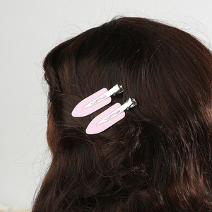 Meilleures ventes : Pinces à <span class=keywords><strong>cheveux</strong></span> plates colorées sans pli ni trace, pour coiffure et maquillage, pour filles - Product Image 6