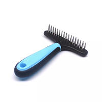 Brosse de toilettage pour animaux de compagnie, combinaison libre, brosse pour chien, peigne pour chat, brosse anti-chute de poils, brosse démêlante