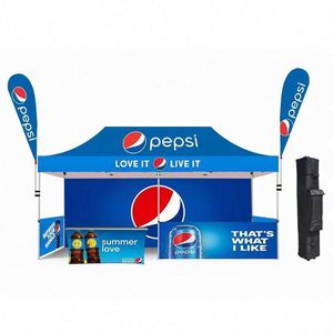 Gazebos Plegables Resistentes con Logotipo Personalizado, Diseño Pop-up para Eventos al Aire Libre, Automotrices y Agrícolas, para Publicidad - Product Image 1