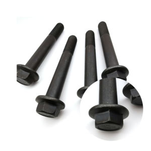 M6 M8 Lớp 8.8 Kẽm Thép Không Gỉ Nội Bộ Chủ Đề Hình Lục Giác Màu Đen <span class=keywords><strong>Hex</strong></span> Đầu Mặt Bích Bu Lông Và Vít - Product Image 1