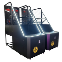 Jeu de tir au basket-ball commercial pliable, à monnayeur, pour salle de jeux d'amusement intérieure