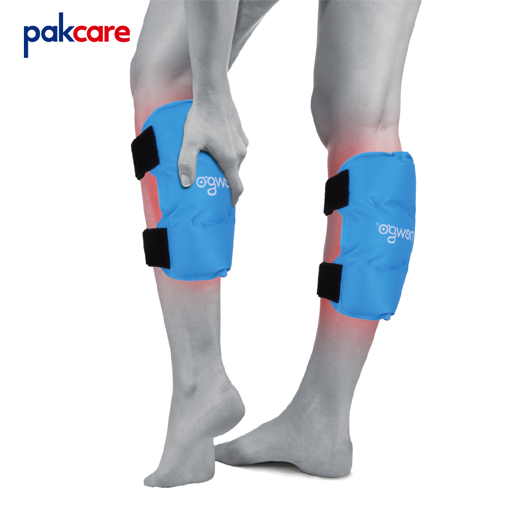 Hot Supplier Reusable Gel Ice Pack Microwaveable and Freezable Sports Injuries Relief Hot & Cold Pack for Calf and Shin