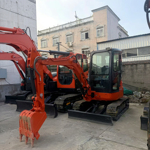รถขุดขนาดเล็ก Kubota U35 มือสอง น้ำหนัก 3.5 ตัน นำเข้าจากญี่ปุ่น พร้อมใบมีดดันดิน สำหรับงานจัดสวนเทศบาลและงานฟาร์ม - Product Image 1