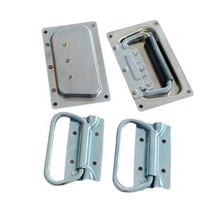 Asa de transporte plegable de aleación de alta resistencia con resorte en espiral, reforzada, industrial, para ferretería - Product Image 6