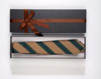 Boîtes cadeaux en papier pour cravates pour hommes, prix d'usine