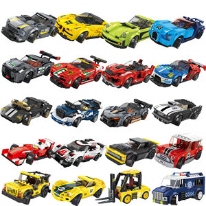 2870-2891 Briques de Construction en Plastique ABS Voiture de Course de Sport MOC Assemblage de Jouets Faits Main pour Enfants Collection - Product Image 1
