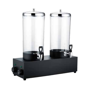 Equipo de catering Dispensador de café caliente para restaurante Buffet negro Dispensador de jugo de bebida fría caliente Torre de bebida comercial - Product Image 2