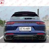 Z-ART Trockenes Carbon-Faser-Aerokit Windspoiler-Set für Porsche Panamera 971.1 2017-2021 Auto-Tuning-Teile