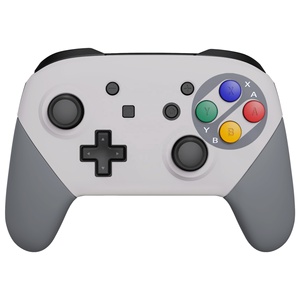 Classics SNES EU Style Switch NS Pro Controller Gaming Accessories Faceplate Back Grips Full Housing Shell Custom Cases - Product Image 4
