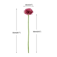 YILUN-Bunga Daisy Buatan, Krisan Champagne, Gerbera Palsu, Bunga Sutra untuk Dekorasi Rumah dan Pernikahan