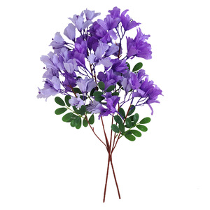 Composition florale artificielle en soie <span class=keywords><strong>Jacaranda</strong></span> 50 cm – Décoration moderne pour mariage et accessoires de photographie extérieure - Product Image 5