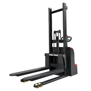 ไฟฟ้าเต็มรูปแบบยกตัวเอง Stacker พาเลท 1,000 กก. 1500 กก. 2000 กก. ใหม่ไฮดรอลิกรถยก Stacker รถยกไฟฟ้า Stacker