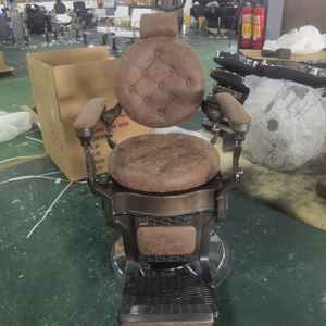 Luxe Moderne Beauté <span class=keywords><strong>Coiffure</strong></span> Accoudoir Rétro Élégant King Styling Classique Hydraulique Meubles Shampooing <span class=keywords><strong>Salon</strong></span> Barber Chair - Product Image 2