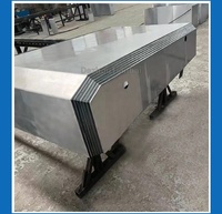 Couvercle télescopique pour machine à soufflet CNC Cache-poussière pour accordéon en acier