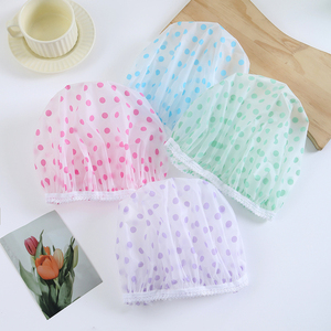 Vente en gros <span class=keywords><strong>de</strong></span> grands bonnets <span class=keywords><strong>de</strong></span> douche réutilisables pour femmes et filles, avec motifs floraux fantaisie, imperméables, couvre-cheveux, bonnets <span class=keywords><strong>de</strong></span> cuisine et <span class=keywords><strong>de</strong></span> <span class=keywords><strong>bain</strong></span> - Product Image 5