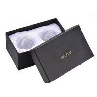 Pièces de lustre à prisme boule de cristal en verre clair personnalisé K9 40mm lustre clair boules à facettes en cristal suspendues
