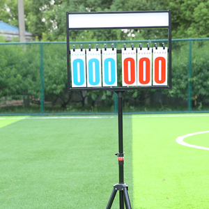 Tableau <span class=keywords><strong>de</strong></span> bord réglable avec trépied support <span class=keywords><strong>de</strong></span> sol tableau <span class=keywords><strong>de</strong></span> bord multifonction pour basket-ball Tennis <span class=keywords><strong>de</strong></span> <span class=keywords><strong>Table</strong></span> Tennis Football - Product Image 5