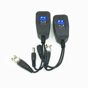 HD AHD CVI TVI Passive Video Balun Video Power Two-in-one Coaxial UTP Transmitter Network Cable Converter to BNC UTP Cat 5E