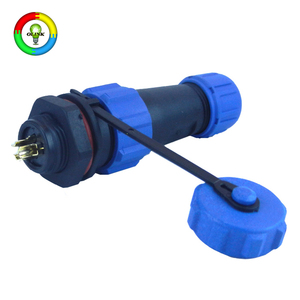Connecteur Circulaire Compact OL13 IP68 1-9P, Adaptateur d'Alimentation Étanche Certifié CE pour Connexion Électrique Extérieure - Product Image 1