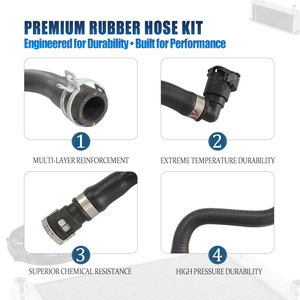 Manguera de Expansión de Refrigerante EPDM Directa de Fábrica OE 31368176 HUAPENG Compatible con <span class=keywords><strong>S60</strong></span> V60 S80 V70 XC60 XC70 T4 T5 2.0T, Tubo de Desbordamiento - Product Image 3