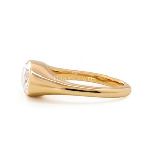 Anillo Ajustable de Plata de Ley 925 con Diamantes, Joyería Fina Clásica, Anillo Elegante y Brillante para Uso Diario y Regalo - Product Image 1