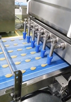 Machine d'injection alimentaire Machine de remplissage d'injecteur de boulangerie utilisée dans les remplissages pour la cuisine de pâtisserie de pain et les produits de sauce