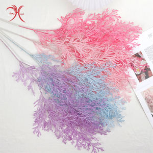 พวงหรีดดอกไม้ตกแต่งและพืชดอกไม้ประดิษฐ์สำหรับตกแต่งบ้าน - Product Image 2