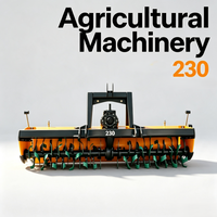 Motoculteur rotatif 1GK-230 à performance stable pour riz et blé, outil de travail du sol agricole DTNJ