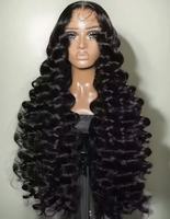 Cheveux indiens bruts ondulés bouclés à cuticules alignées, provenant d'un seul donneur, livraison rapide, contactez-nous pour les extensions à clipser ou au crochet couleur noir jais