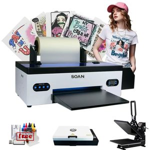 Nouveau A3 Pet Film T Shirt Textile Machine D'impression Numérique Dtf Imprimer Pet Film <span class=keywords><strong>Imprimante</strong></span> A3 + Dtf Imprimantes Avec Tête R1390 - Product Image 1