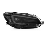 Phares LED d'usine pour Subaru WRX STI 2015-2021 avec clignotants séquentiels, système d'éclairage automatique, pièces de rechange