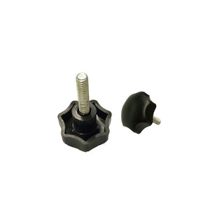 สกรูขันมือ M6 หัวทอร์กซ์ พลาสติกสีดำ PA6 ไนลอน 32 #   สลักเกลียวเฟอร์นิเจอร์ - Product Image 2