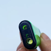 Briquet électronique coupe-vent en plastique rechargeable grande taille avec logo personnalisé, prix de gros usine, lampe torche LED pour cigarettes