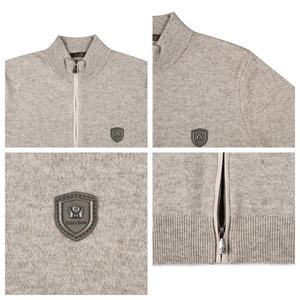 사용자 정의 하이 엔드 비즈니스 캐주얼 니트 스웨터 남성 당겨 Vetement 옴므 트렌디 남성 의류 재킷 카디건 집업 스웨터 - Product Image 3