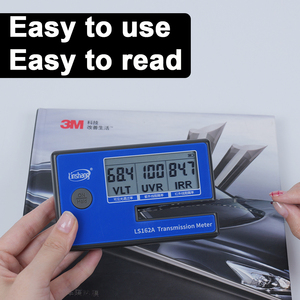 Pro lớp xe cửa sổ Tint <span class=keywords><strong>Meter</strong></span> ls162 ls162a UV hồng ngoại từ chối 3 trong 1 ánh sáng truyền <span class=keywords><strong>Meter</strong></span> cho <span class=keywords><strong>Auto</strong></span> films - Product Image 4