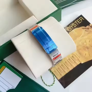 Custom Logo Designer Brand Style Luxury Gold Sapphire Crystal Dial 50 Bar Water Resistant Luminous Weekly Display Watch - Product Image 4