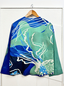 Áo thun nữ tay dài dáng rộng phong cách Polynesia, áo thun nữ in họa tiết sang trọng, áo kiểu nữ thời trang - Product Image 4