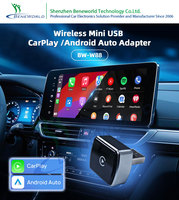 Adaptateur sans fil CarPlay Android Auto personnalisé OEM ODM, convertit le filaire en sans fil, clé USB, accessoires de voiture, du fabricant