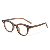 QiangYu CX 2026 Nouvelles Lunettes Unisexe Style Quotidien Monture TR90 Imitation Acétate Verres Simples pour Adultes Compatibles avec des Verres Correcteurs