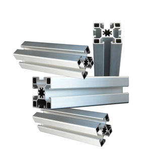 Norme européenne 4545S profilé en alliage <span class=keywords><strong>d</strong></span>'<span class=keywords><strong>aluminium</strong></span> léger support de <span class=keywords><strong>tube</strong></span> carré chaîne de montage industrielle personnalisation du cadre - Product Image 1