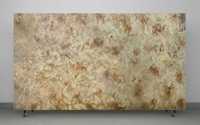 Dalle de pierre de quartz veiné audacieux, surface moderne et technique, résistante aux rayures et aux taches, non poreuse, pour îlot de cuisine, dessus de table d'hôtel, mur.