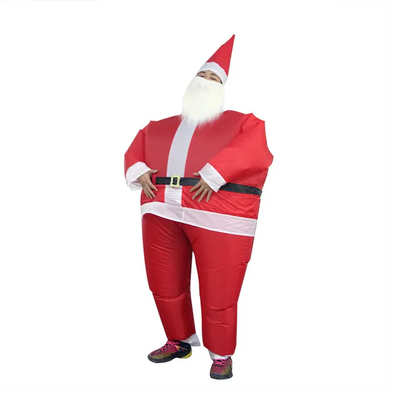 Christmas Party Santa Claus inflatable costume Santa Claus inflatable costume suit cosplay funny party event dance props