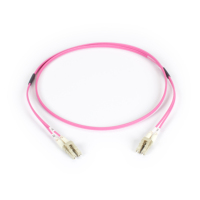 Kabel Patch Fiber Optik NX CORE 1M LC LC 100/40/10Gb SFP Transceiver 50/125m LSZH OM4 untuk Jaringan/Data Perusahaan