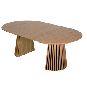 Mesa de Comedor Tradicional de Madera de Roble de 120 cm de Diámetro - Product Image 1