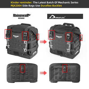 Rhinowalk 35L Motosiklet Yan Çantası, ADV Motosiklet Aksesuarları için Motosiklet Sele Kuyruk Çantası - Product Image 4