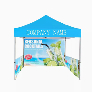 Carpa de lona de 10x10 pies, 10x15 pies, 20x20 pies con estructura de aleación de aluminio/acero de alta resistencia y tela 420D, con colores de logotipo personalizados. - Product Image 2