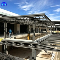 Solution de maison préfabriquée - Structure en acier multi-étages pour bâtiments résidentiels et bureaux modernes