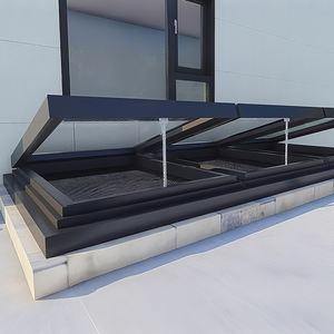 Étanche anti-dérapant marche toit électrique motorisé automatique ouvert en aluminium marche sur le verre <span class=keywords><strong>lucarne</strong></span> - Product Image 2